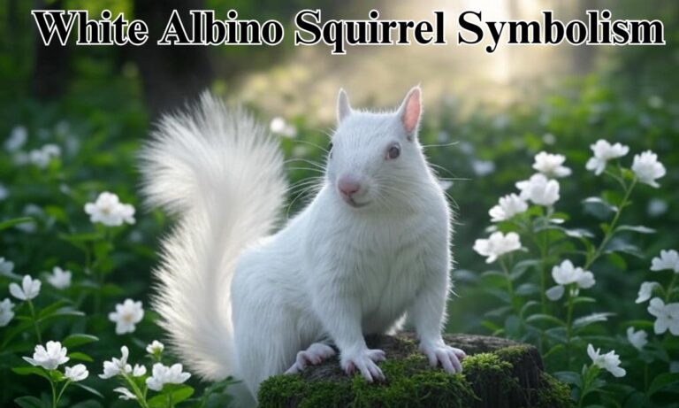 White Albino Squirrel Symbolism: Meaning and Significance?