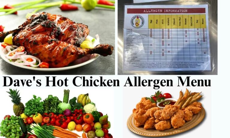 Dave's Hot Chicken Allergen Menu (Latest & Updated 2025)