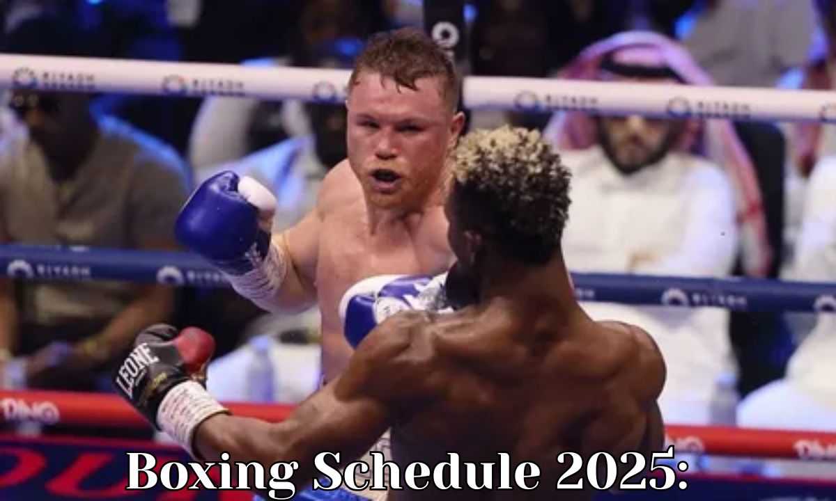 Boxing Schedule 2025: Key Dates, Upcoming Fights and Streaming Information